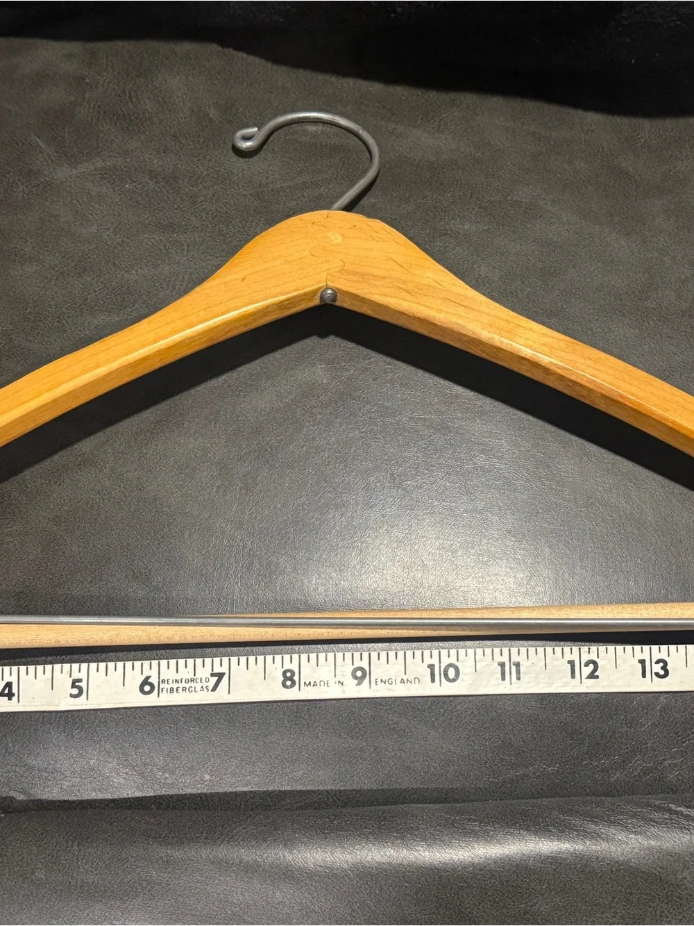 Wooden Hanger in Tan/Brown - Closet Accessory